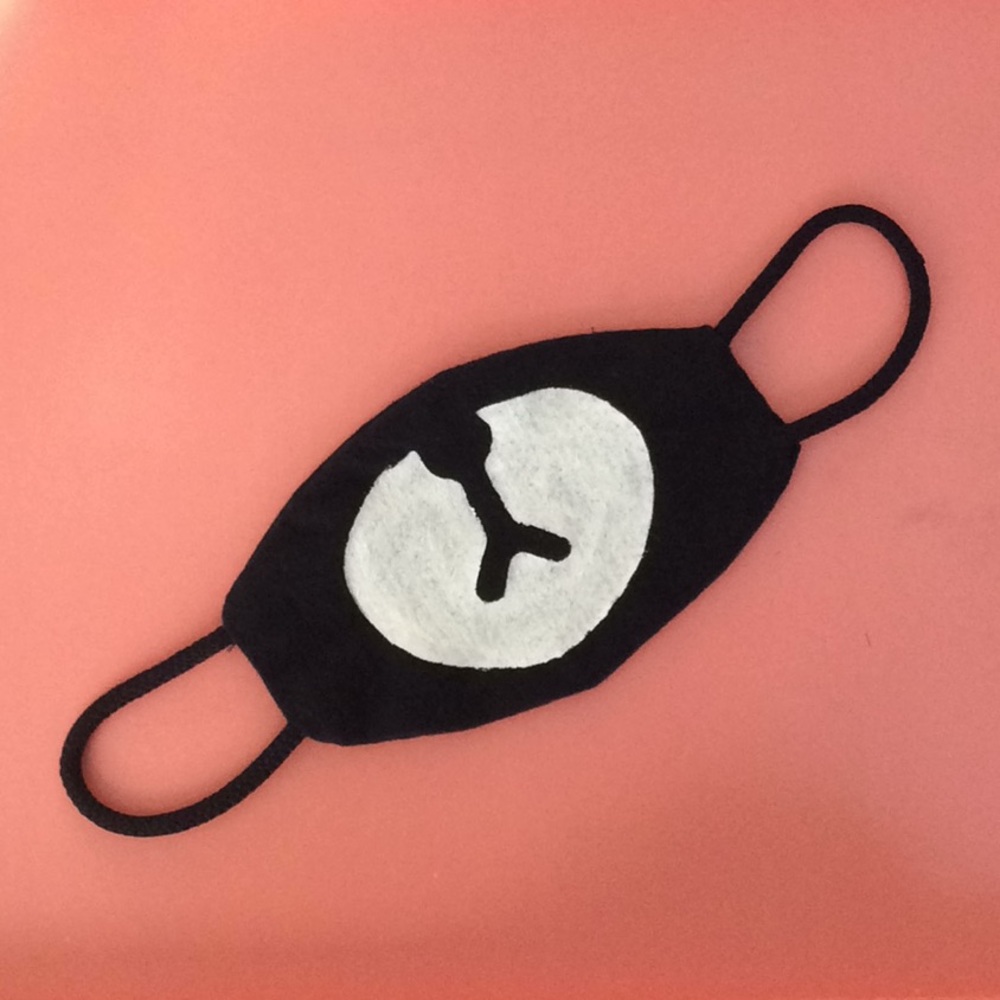 Handmade k-pop face mask